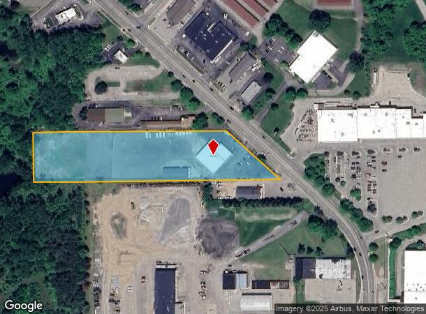 525 N Cedar St, Mason, MI Parcel Map