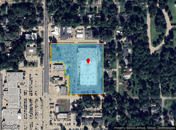  4801 Line Ave, Shreveport, LA Parcel Map