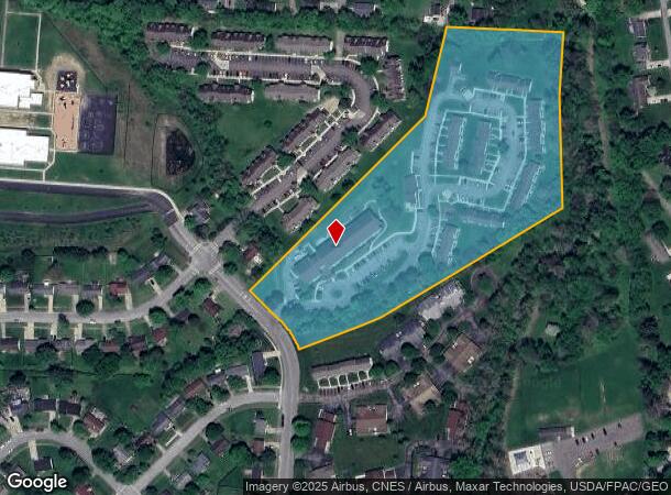 330 Trace Dr, Lancaster, OH Parcel Map