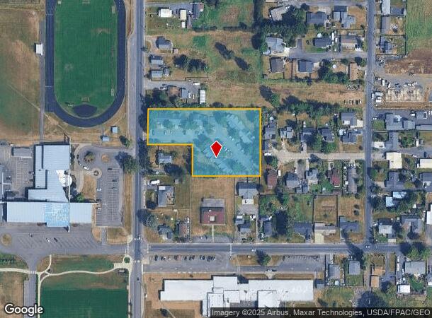 2032 Sw 20Th St, Chehalis, WA Parcel Map