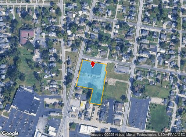 250 Castalia St, Bellevue, OH Parcel Map