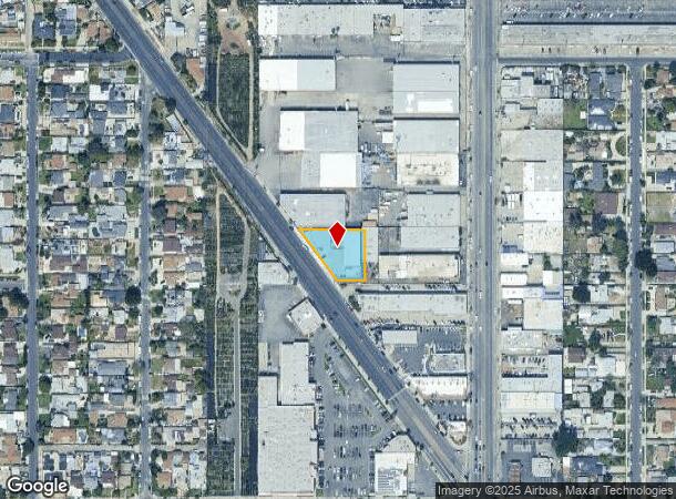  8070 Webb Ave, North Hollywood, CA Parcel Map