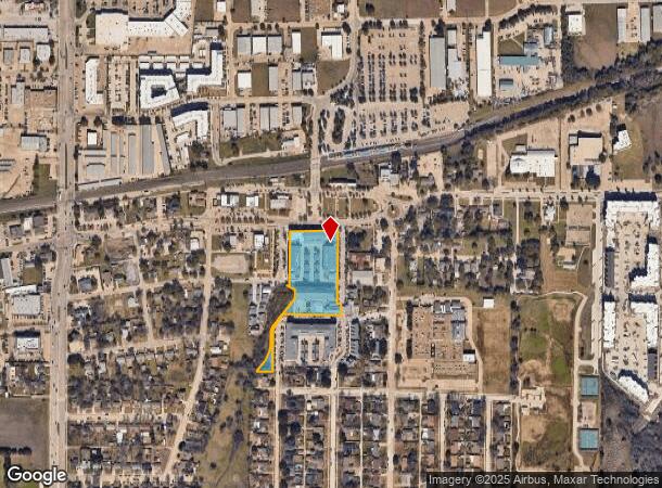  3910 Main St, Rowlett, TX Parcel Map