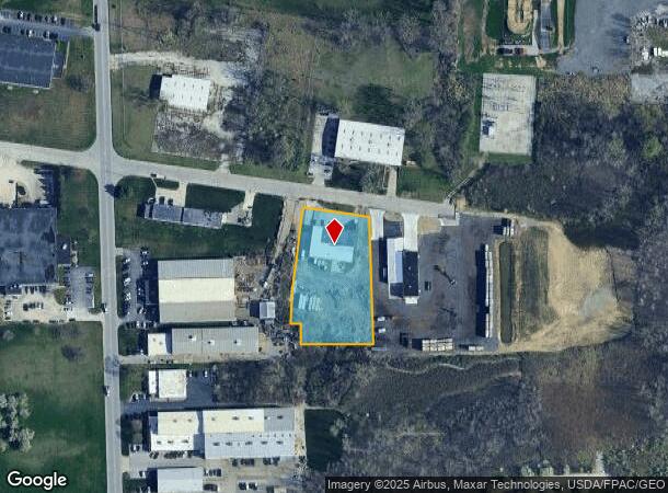 1260 Progress Ave, Toledo, OH Parcel Map