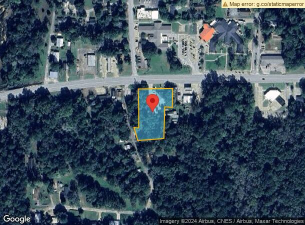  1209 W Bluff St, Woodville, TX Parcel Map