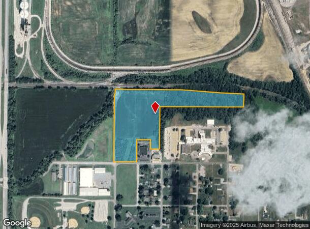  569 N Richland Creek Dr, Princeton, IN Parcel Map