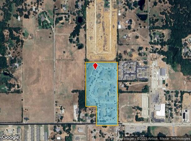 3802 W University Blvd, Durant, OK Parcel Map