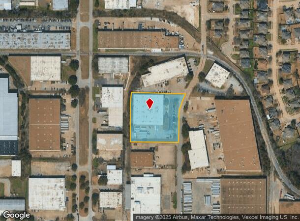 1169 113Th St, Grand Prairie, TX Parcel Map