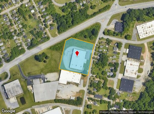 1810 S Elm St, High Point, NC Parcel Map