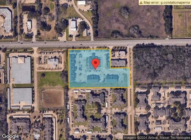  7924 Broadway St, Pearland, TX Parcel Map