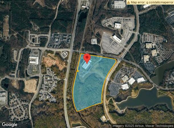  6741 Louis Stephens Dr, Morrisville, NC Parcel Map