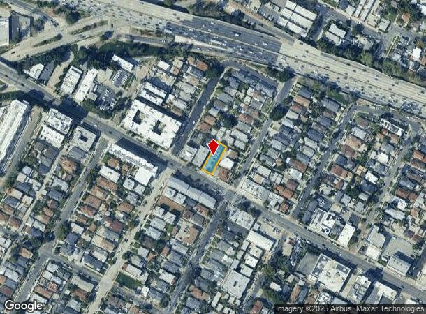  3109 W Temple St, Los Angeles, CA Parcel Map