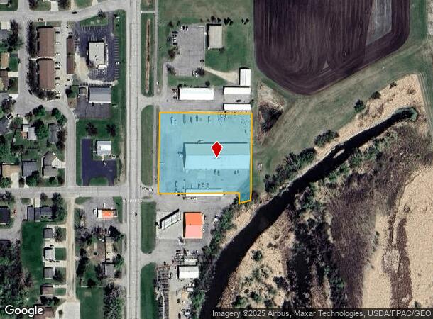1110 Highway 75 N, Breckenridge, MN Parcel Map