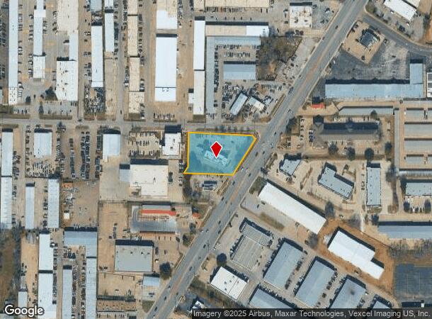 2600 S Cooper St, Arlington, TX Parcel Map