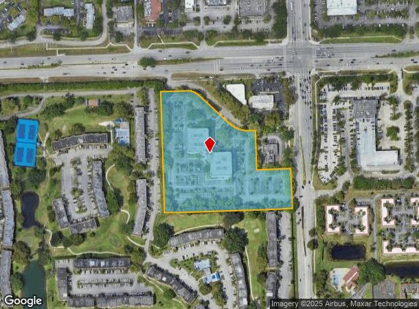  9050 Pines Blvd, Pembroke Pines, FL Parcel Map