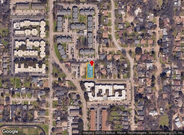  1003 Mullins St, Irving, TX Parcel Map