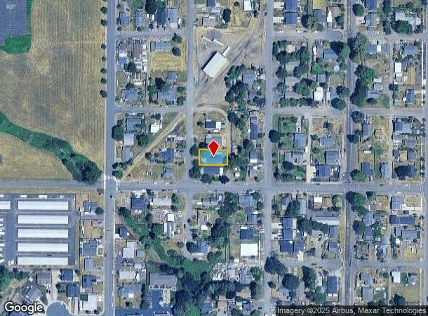521 Walnut St, Independence, OR Parcel Map