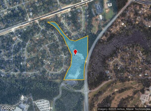 739 N University Blvd, Mobile, AL Parcel Map