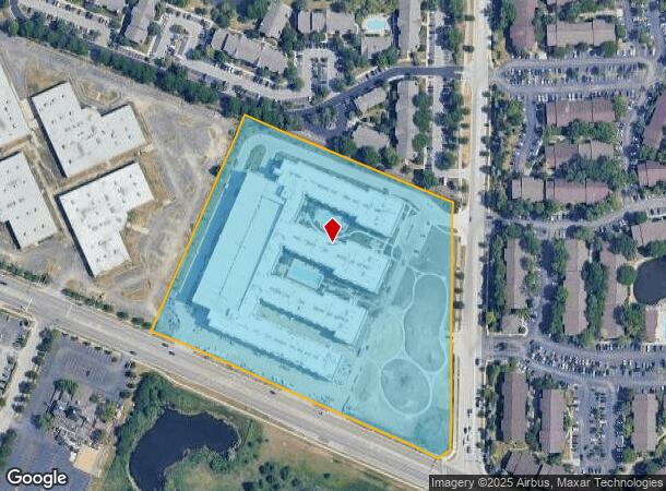 1002 E Algonquin Rd, Schaumburg, IL Parcel Map