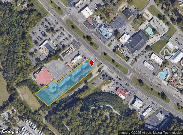 4010 Parkway, Pigeon Forge, TN Parcel Map