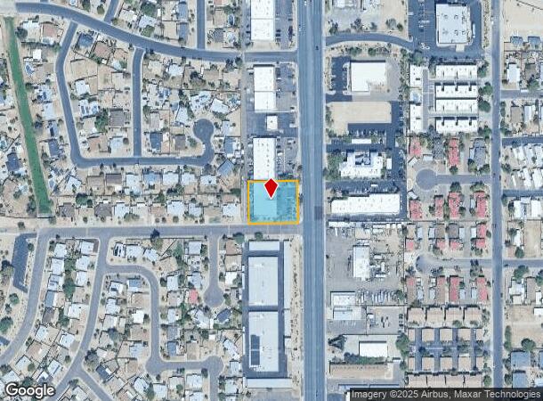 15802 N Cave Creek Rd, Phoenix, AZ Parcel Map