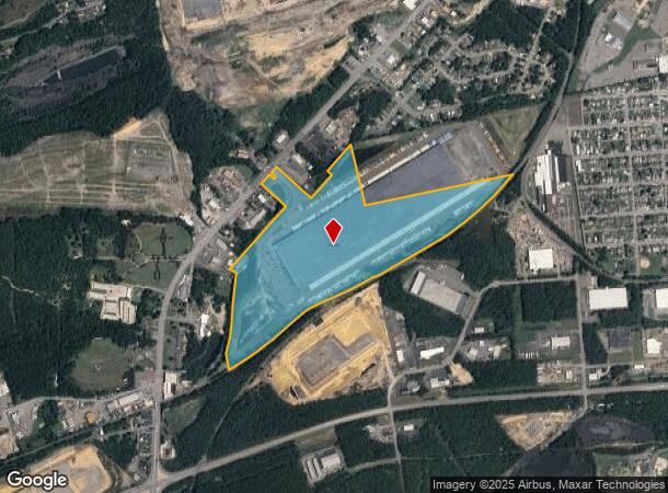 309 S Church St, Hazleton, PA Parcel Map