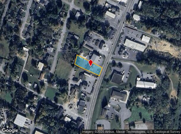  1664 Winchester Ave, Martinsburg, WV Parcel Map