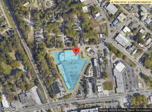 1268 Yeamans Hall Rd, Hanahan, SC Parcel Map