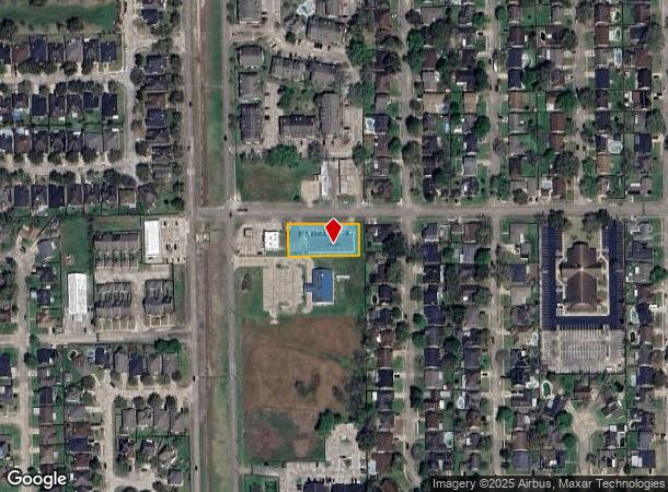  4102 Yellowstone Dr, Pasadena, TX Parcel Map