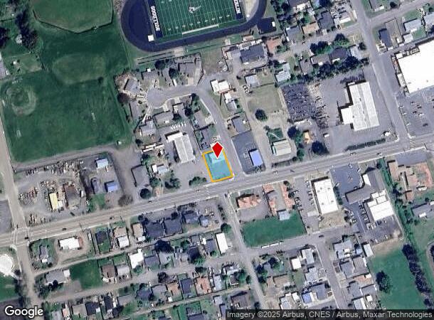  609 E Central Ave, Sutherlin, OR Parcel Map