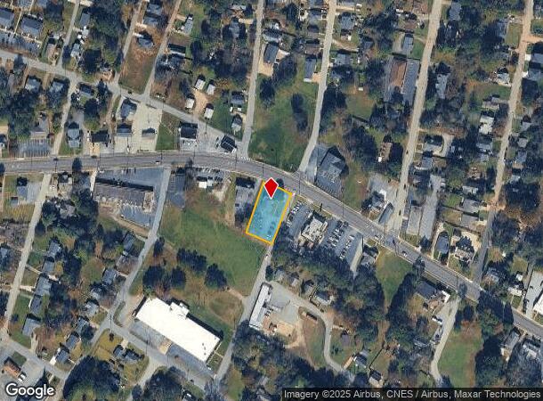  701 W Poinsett St, Greer, SC Parcel Map
