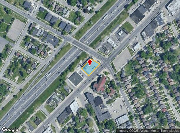  16437 Harper Ave, Detroit, MI Parcel Map