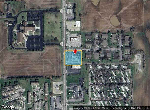 1162 N Shoop Ave, Wauseon, OH Parcel Map