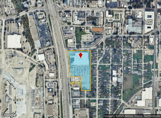  1224 N Central Expy, Plano, TX Parcel Map