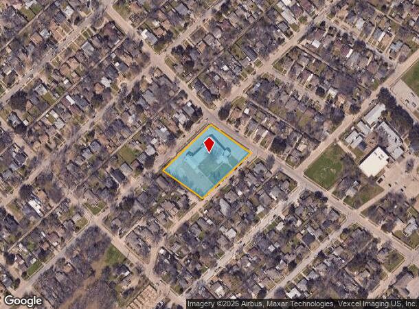  2408 Gilford St, Dallas, TX Parcel Map