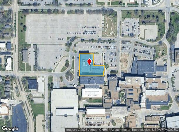 1221 Pleasant St, Des Moines, IA Parcel Map