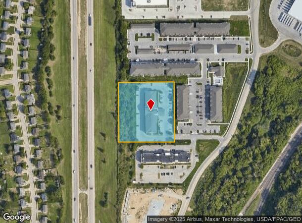 10804 S 15Th St, Bellevue, NE Parcel Map