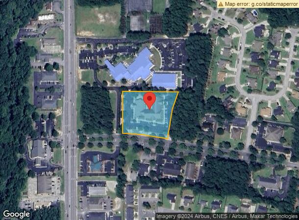  725 Oakridge Blvd, Lumberton, NC Parcel Map