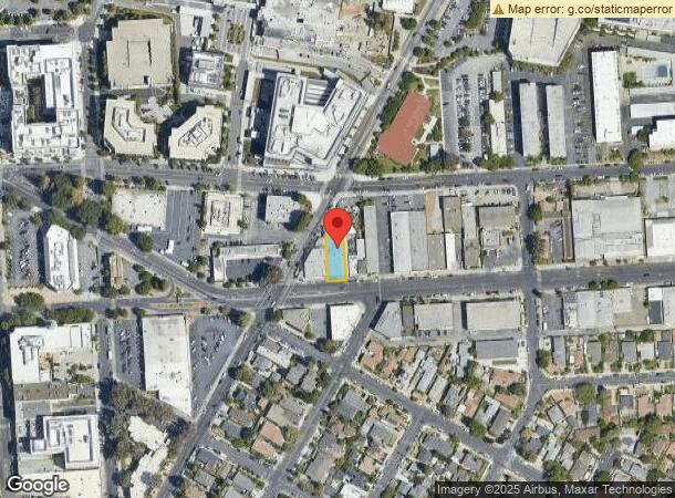  1784 Broadway St, Redwood City, CA Parcel Map