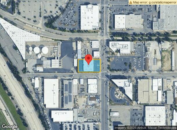  6007 Sepulveda Blvd, Van Nuys, CA Parcel Map