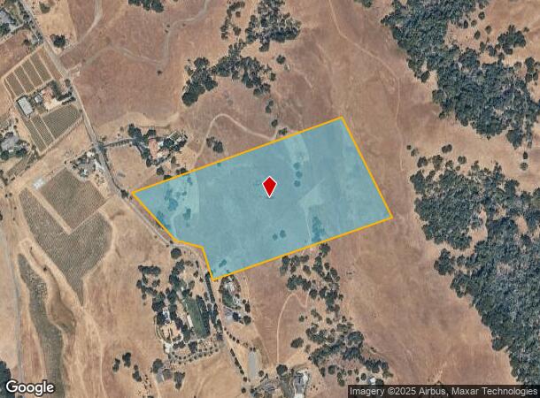 4500 Lovall Valley Loop Rd, Sonoma, CA Parcel Map