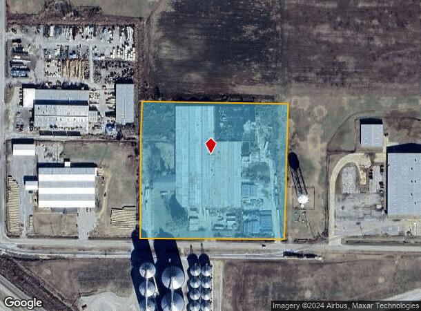  201 Industrial St, Marked Tree, AR Parcel Map