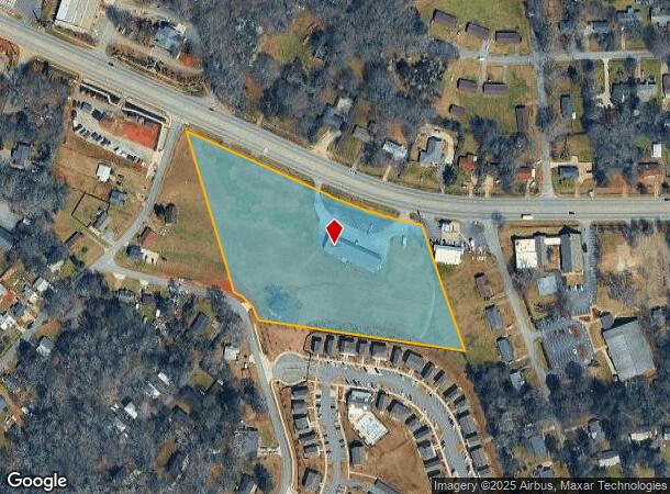  1934 Lexington Rd, Athens, GA Parcel Map