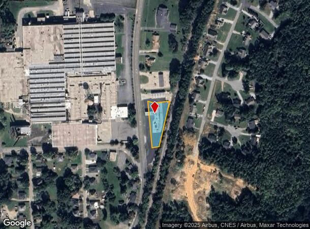  1810 N Main St, Roxboro, NC Parcel Map