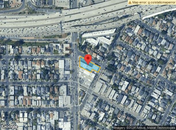  2202 S Hoover St, Los Angeles, CA Parcel Map