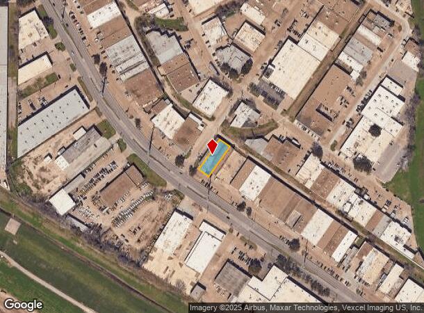  2468 Irving Blvd, Dallas, TX Parcel Map