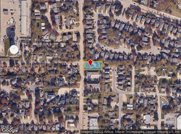 420 N Main St, Grapevine, TX Parcel Map