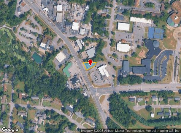  525 Se Broad St, Murfreesboro, TN Parcel Map