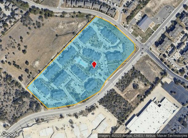  4707 Wurzbach Rd, San Antonio, TX Parcel Map