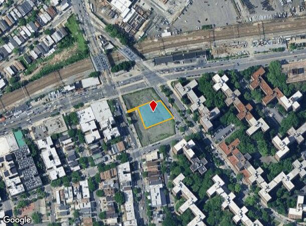 1603 Unionport Rd, Bronx, NY Parcel Map